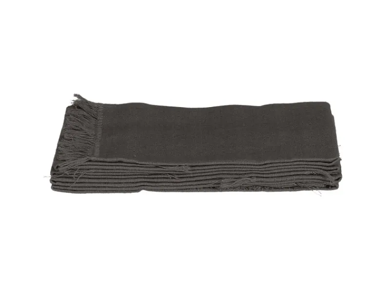 Best MICA Decorations Tischset Villia 48 cm x 33 cm Dunkelgrau 4 Stück