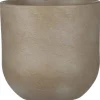 Mica Decorations Töpfe<Topf Nora Rund Ø 23 cm x 21 cm Taupe