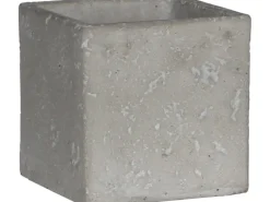 Outlet Mica Pflanzgefäß Jimmy 10 cm x 10 cm Hellgrau