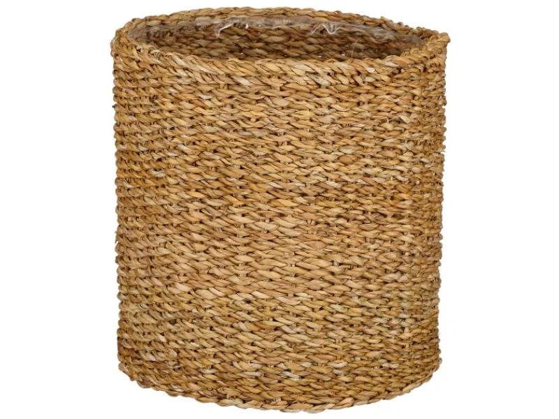 MICA Seegras-Korb Dave Ø 28 cm x 28 cm Hellbraun< Töpfe