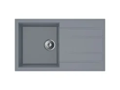 Miló Einbauspüle Granitverbundstoff Luxuria 86 39 cm Beckenbreite< Granitspülen