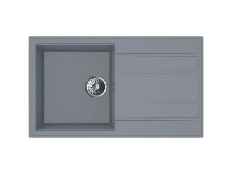 Miló Einbauspüle Granitverbundstoff Luxuria 86 39 cm Beckenbreite< Granitspülen