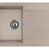 Sale Miló Einbauspüle Granitverbundstoff Piatto 78 Sandbeige
