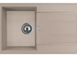 Sale Miló Einbauspüle Granitverbundstoff Piatto 78 Sandbeige