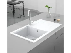 Granitspülen<Miló Einbauspüle Granitverbundstoff Luxuria 86 30 cm Beckenbreite