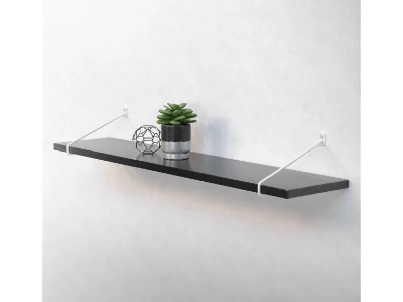 ML-Design Küchenregale<2 Stück Regalhalterung 265 mm aus Stahl Haarnadel Regalwinkel