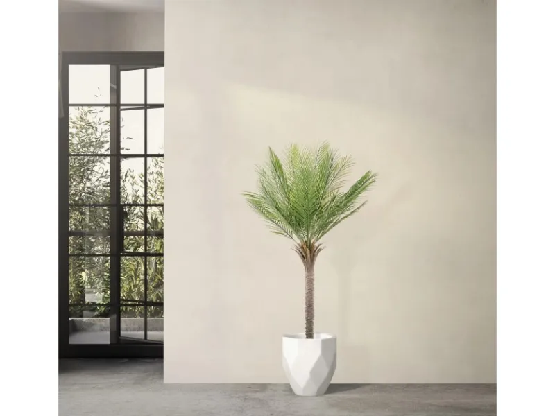 ML-Design Töpfe<Künstliche Palme 150 cm Groß Tropische Kunstpalme im Topf