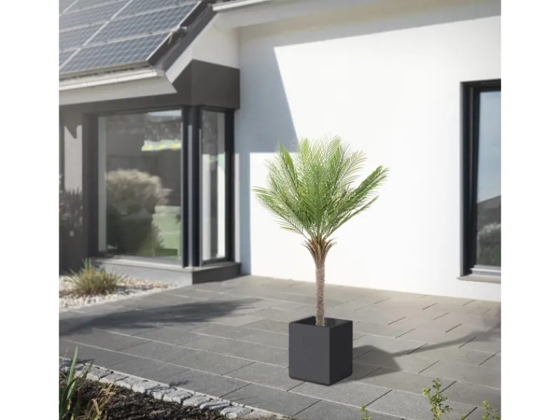 ML-Design Töpfe<Künstliche Palme 150 cm Groß Tropische Kunstpalme im Topf