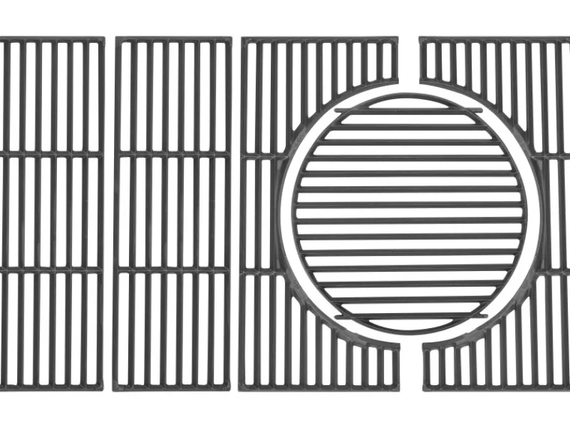 Clearance Jamestown-Grill Modulares Gusseisenrost für Jamestown Gasgrill Knox II 4-Brenner