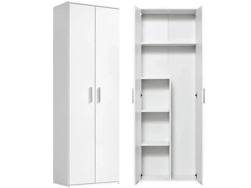 mokebo Besenschrank in Der Lange Haushaltsschrank Putzschrank oder Mehrzweckschrank< Küchenschränke