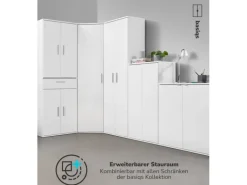 mokebo Besenschrank in Der Lange Haushaltsschrank Putzschrank oder Mehrzweckschrank< Küchenschränke