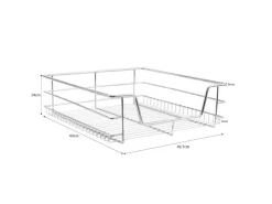 Monstershop Küchenschränke<2 x Ausziehbare Küchenschublade  Für 60cm Breite Schränke