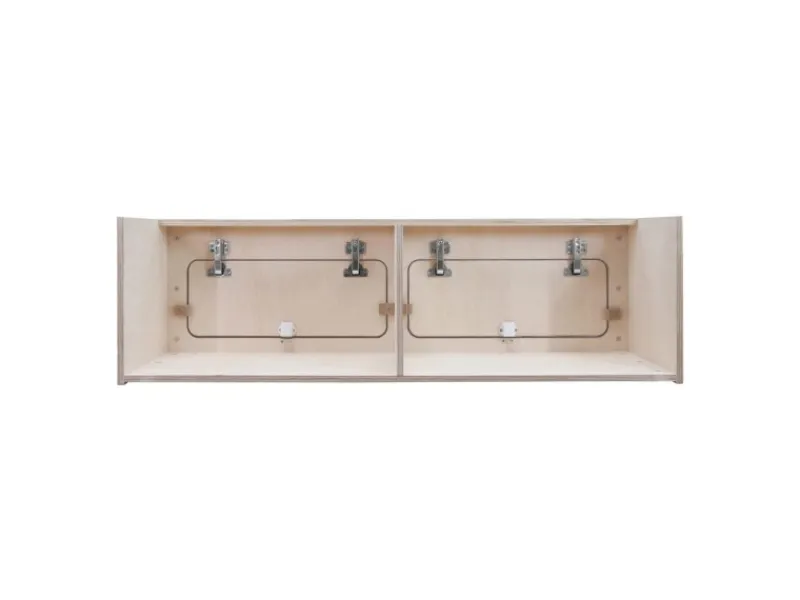 Monstershop Küchenschränke<Wohnwagen Hängeschrank 120cm x 35cm x 35cm