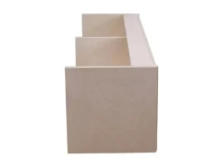 Monstershop Küchenschränke<Wohnwagen Hängeschrank mit schwarzem Rand 120cm x 35cm x 35cm