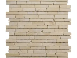 Best Mosaikmatte Naturstein Yellow Sun Brick 30 cm x 30 cm