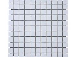 Küchenrückwände<Mosaike Weiß Keramik 30 cm x 30 cm