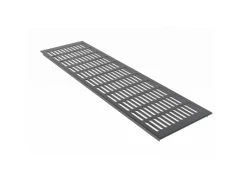 MS Beschläge Alu-Gitter 150 x 1000 mm Anthrazit RAL 7016 Luftzirkulation< Gefrierschränke|Kühlschränke