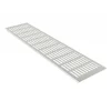 Herde<MS Beschläge Belüftungsgitter 130 x 1000 mm Aluminium Silber F1 Eloxiert
