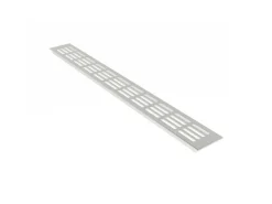 New MS Beschläge Lüftungsgitter 60 x 800 mm Alu Silber F1 Eloxiert Belüftungsgitter