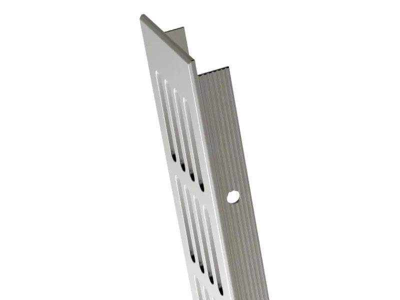 New MS Beschläge Lüftungsgitter 60 x 800 mm Alu Silber F1 Eloxiert Belüftungsgitter
