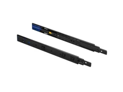 Clearance MS Beschläge Schubladenauszug Schwarz Vollauszug 30 KG 500 mm