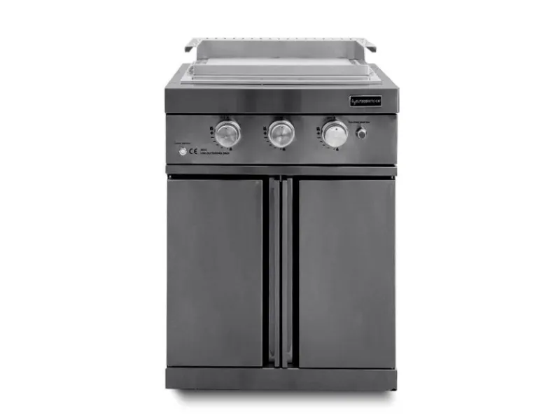 MyOutDoorKitchen Teppanyaki Modul Black Collection< Pfannen