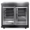 MyOutDoorKitchen Zweitüriger Modul-Kühlschrank Black Collection< Kühlschränke|Einbauküchen