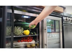 MyOutDoorKitchen Zweitüriger Modul-Kühlschrank Black Collection< Kühlschränke|Einbauküchen
