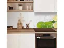 Clearance MySpotti Küchenrückwand Profix Cucina Aqua-Limet 100 x 60 cm Grün-Gelb
