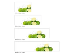 Clearance MySpotti Küchenrückwand Profix Cucina Aqua-Limet 100 x 60 cm Grün-Gelb