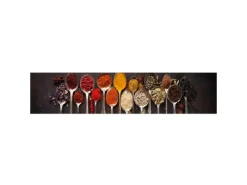 Clearance MySpotti Küchenrückwand Profix Cucina Piccante 270 x 60 cm Rot-Gelb-Schwarz