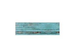 MySpotti Küchenrückwand Profix Cucina Ernest Holz 210 x 60 cm Cyan< Küchenrückwände