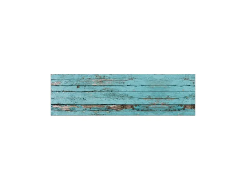 MySpotti Küchenrückwand Profix Cucina Ernest Holz 210 x 60 cm Cyan< Küchenrückwände