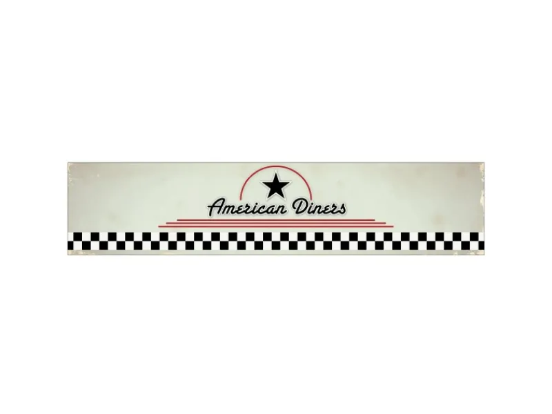 Herde<MySpotti Küchenrückwand Profix Cucina American Diners 270 x 60 cm Concrete Art