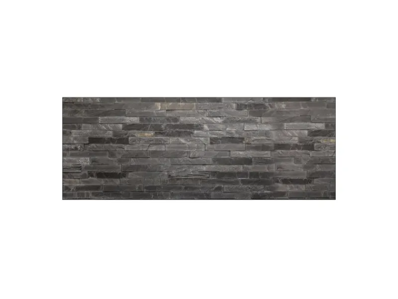 Küchenrückwände<MySpotti Küchenrückwand Profix Cucina Black Bricks 160 x 60 cm Steingrau