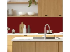 Küchenrückwände<MySpotti Küchenrückwand Profix Cucina RAL34 100 x 60 cm Purpurrot