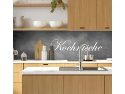 Discount MySpotti Küchenrückwand Profix Cucina Kochnische 160 x 60 cm Grau-Weiß