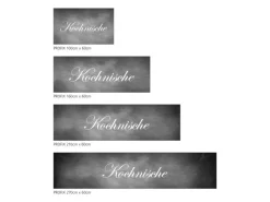 Discount MySpotti Küchenrückwand Profix Cucina Kochnische 160 x 60 cm Grau-Weiß