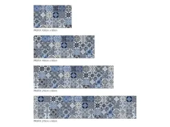 Küchenrückwände<MySpotti Küchenrückwand Profix Cucina Stefano Fliese 210 x 60 cm Blau-Weiß