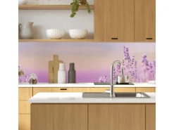 Küchenrückwände<MySpotti Küchenrückwand Profix Cucina Lavendelfeld 160 x 60 cm Lila