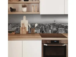 MySpotti Küchenrückwand Profix Cucina Lenni 270 x 60 cm Schwarz-Weiß< Küchenrückwände