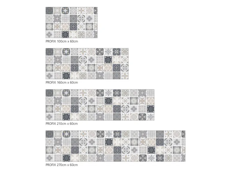 Küchenrückwände<MySpotti Küchenrückwand Profix Cucina Liam 160 x 60 cm Grau-Beige