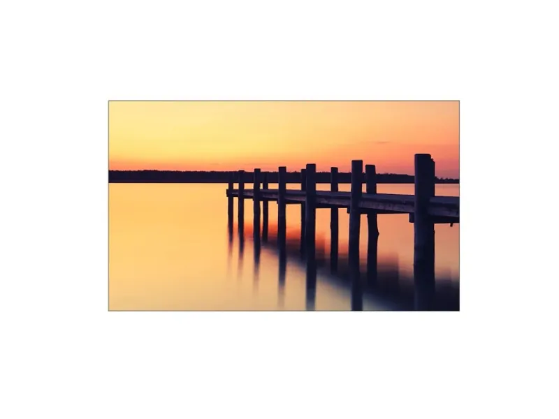 MySpotti Küchenrückwand Profix Cucina Seepanorama 100 x 60 cm Abendsonne< Küchenrückwände