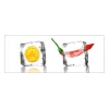 Küchenrückwände<MySpotti Küchenrückwand Profix Cucina Eisfrüchte 160 x 60 cm Kristallklar