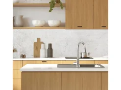 MySpotti Küchenrückwand Profix Cucina White Concrete 270 x 60 cm Beton Beige< Küchenrückwände