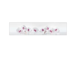 MySpotti Küchenrückwand Profix Cucina Orchidee 270 x 60 cm Lila-Weiß< Küchenrückwände