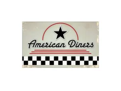 Discount MySpotti Küchenrückwand Profix Cucina American Diners 100 x 60 cm Mehrfarbig