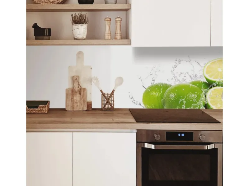 Best MySpotti Küchenrückwand Profix Cucina Aqua Limette 270 x 60 cm Limettengrün