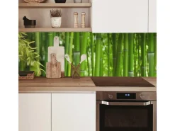 Outlet MySpotti Küchenrückwand Profix Cucina Bambus 160 x 60 cm Grün
