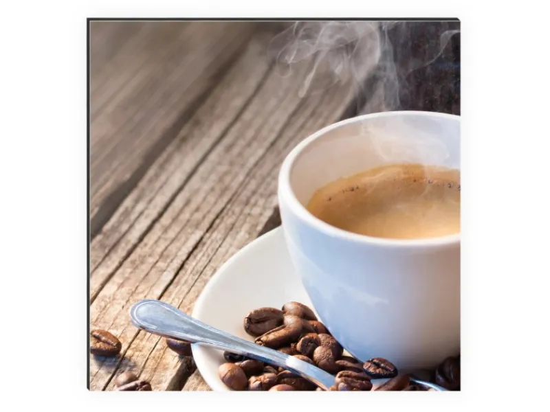 Clearance MySpotti Küchenrückwand Profix Cucina Auszeit 100 x 60 cm Kaffeetasse